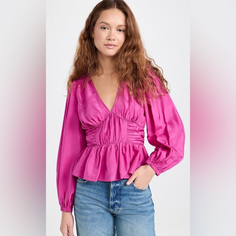 Sea New York Fabiola Silk Blouse